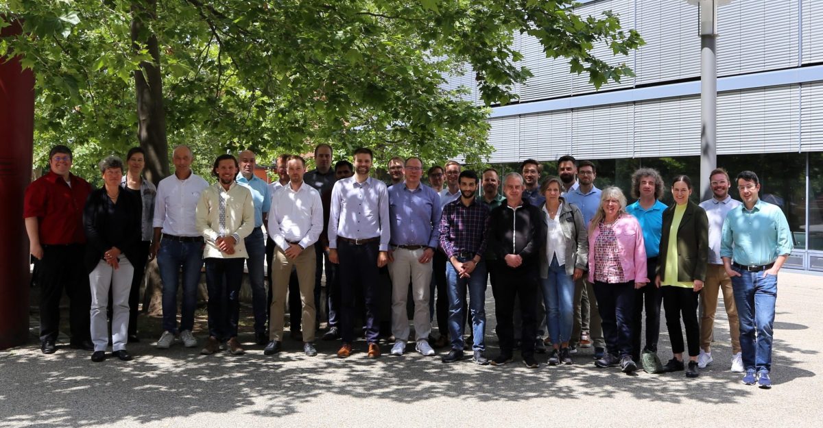Das Team von IIP-Ecosphere bei der Klausurtagung in Nürnberg im Juli 2023
